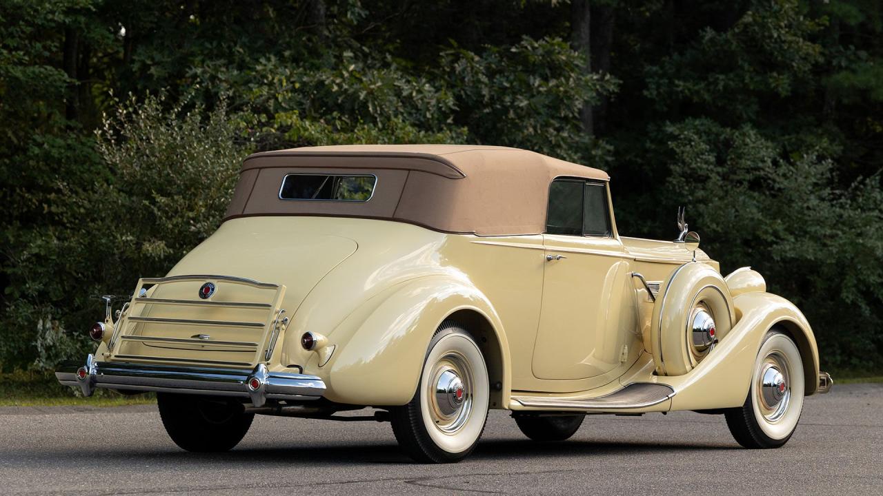1937 Packard 1501 Super Eight Convertible Victoria