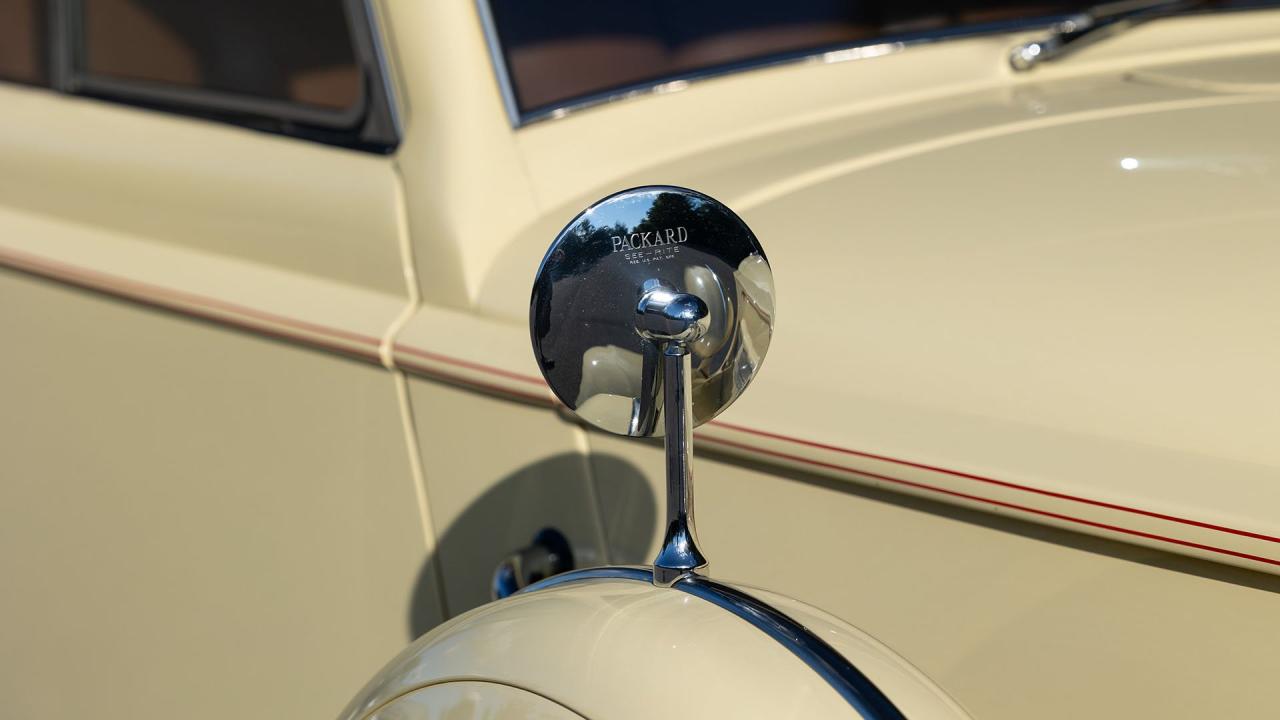 1937 Packard 1501 Super Eight Convertible Victoria
