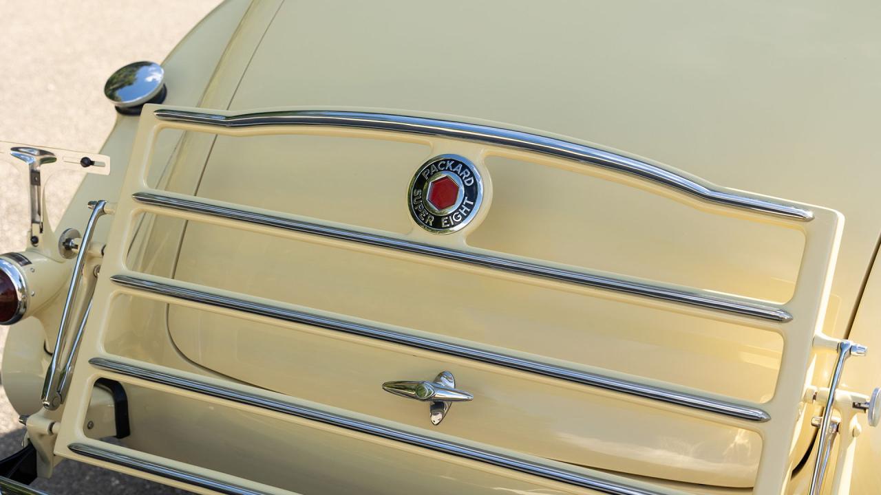 1937 Packard 1501 Super Eight Convertible Victoria