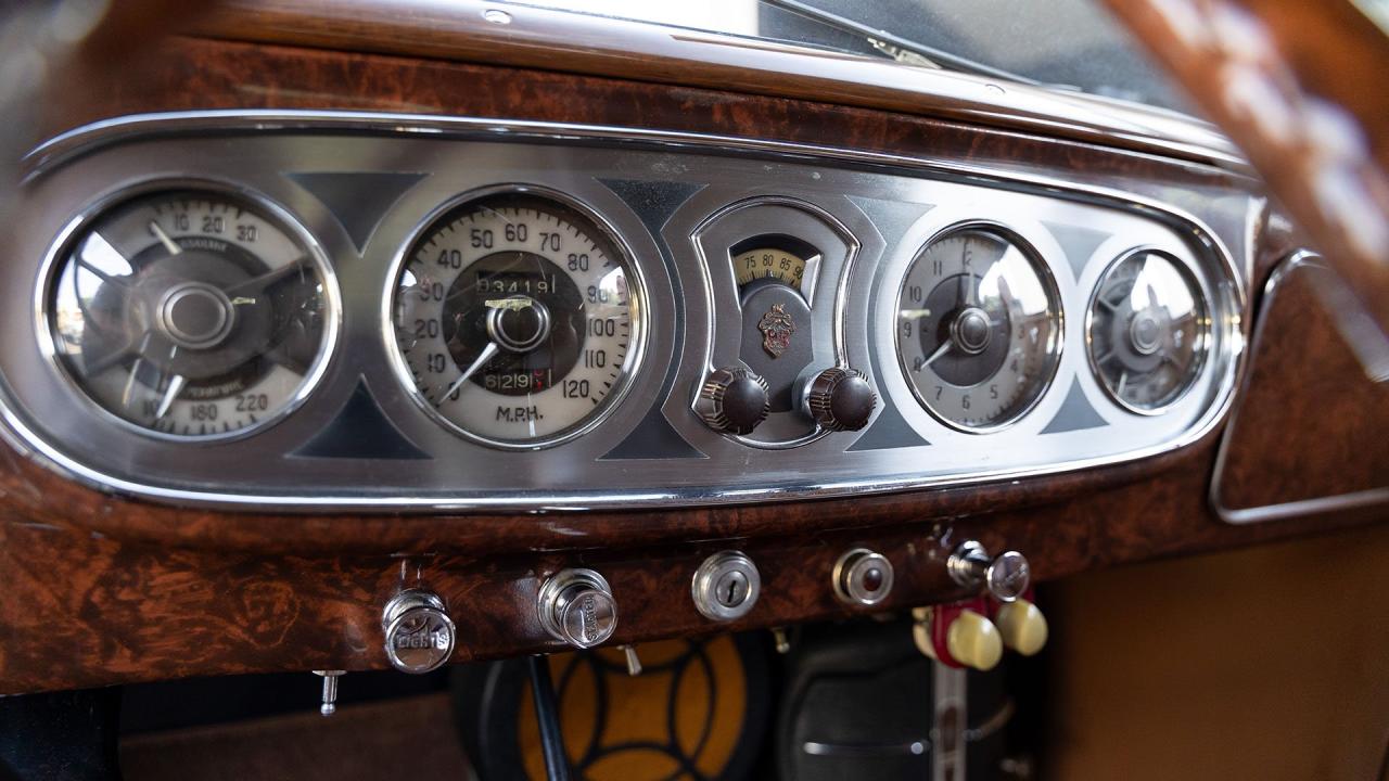 1937 Packard 1501 Super Eight Convertible Victoria