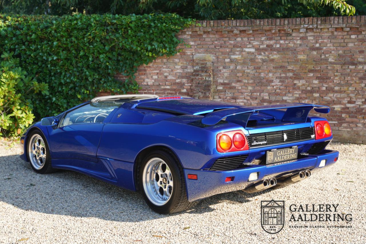 1996 Lamborghini Diablo Roadster VT &ldquo;35.000 kms and dealer service&rdquo;