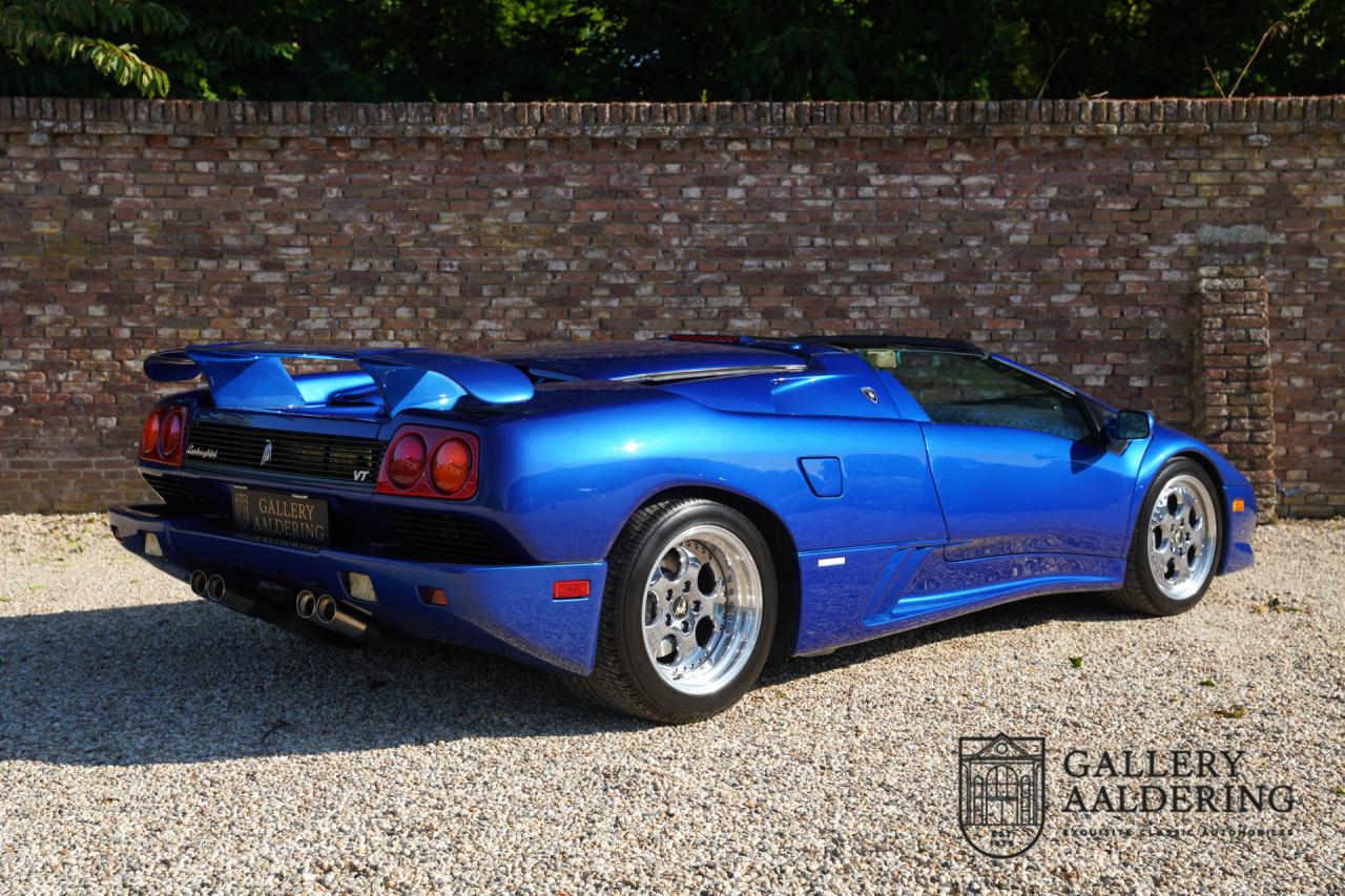 1996 Lamborghini Diablo Roadster VT &ldquo;35.000 kms and dealer service&rdquo;