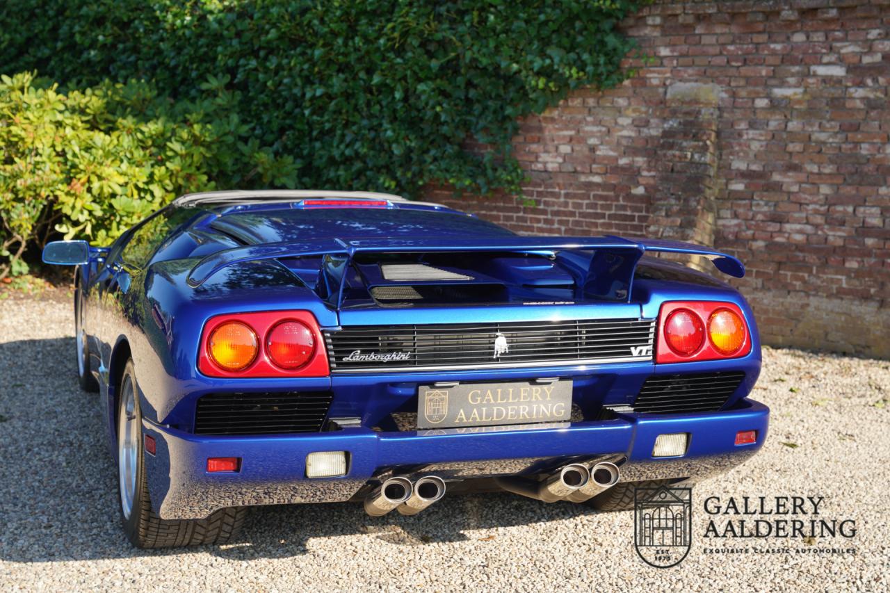 1996 Lamborghini Diablo Roadster VT &ldquo;35.000 kms and dealer service&rdquo;