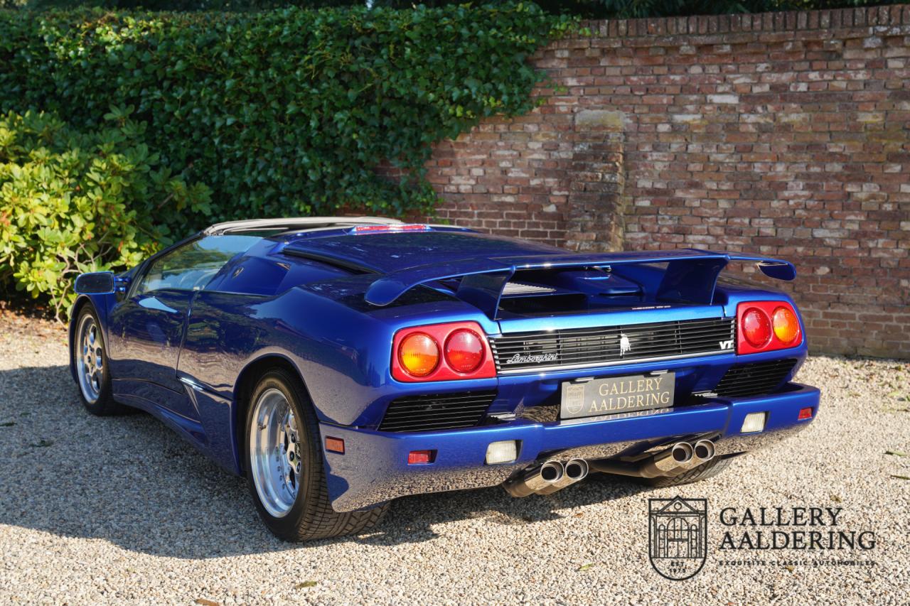 1996 Lamborghini Diablo Roadster VT &ldquo;35.000 kms and dealer service&rdquo;