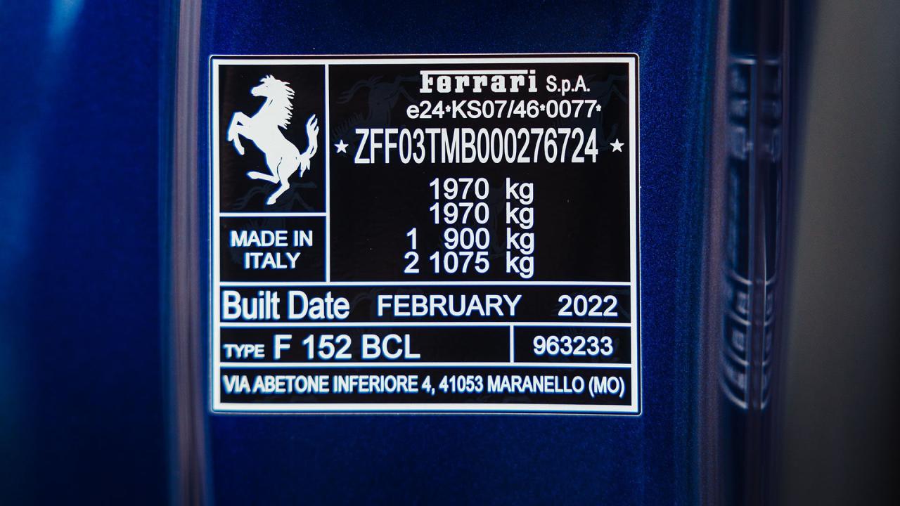 2022 Ferrari 812 Competizione
