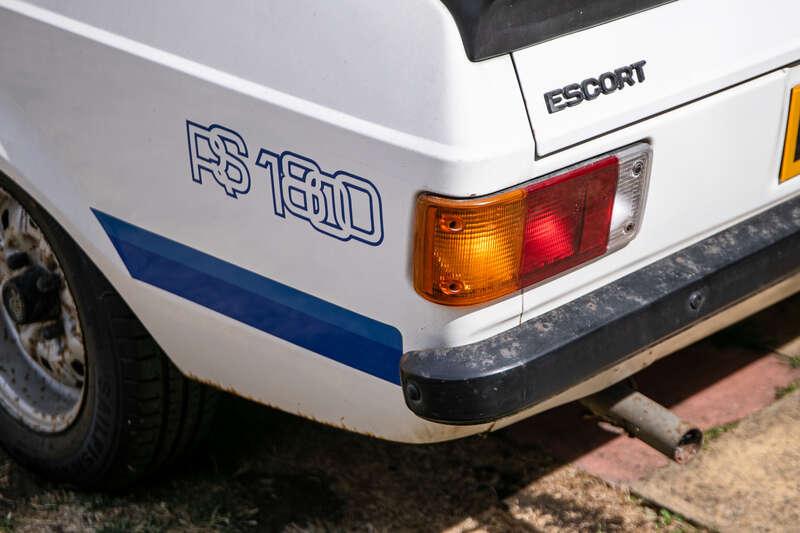 1978 Ford ESCORT MK2 RS1800