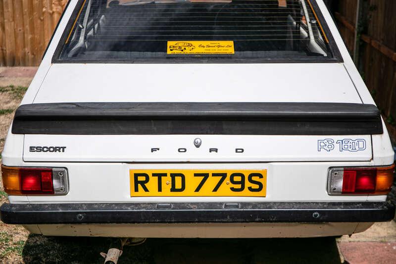 1978 Ford ESCORT MK2 RS1800