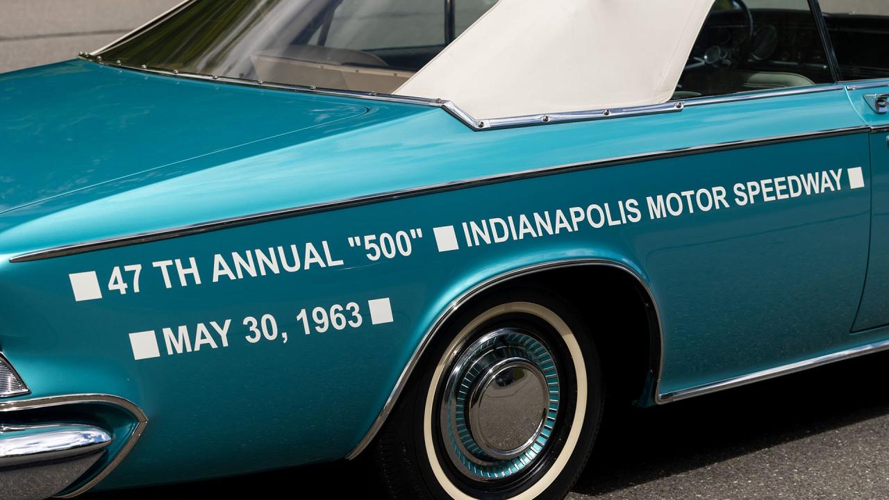 1963 Chrysler 300 Sport Pace Setter Convertible