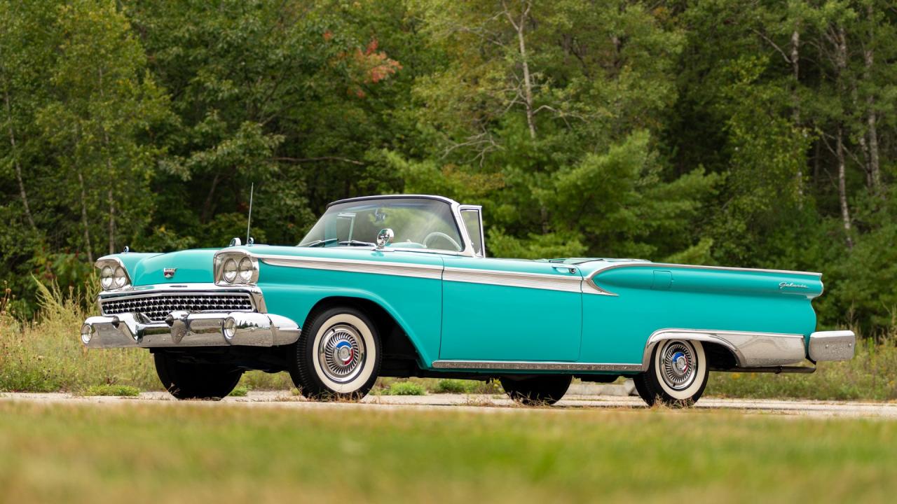 1959 Ford Galaxie V8 Skyliner Hard Top Convertible