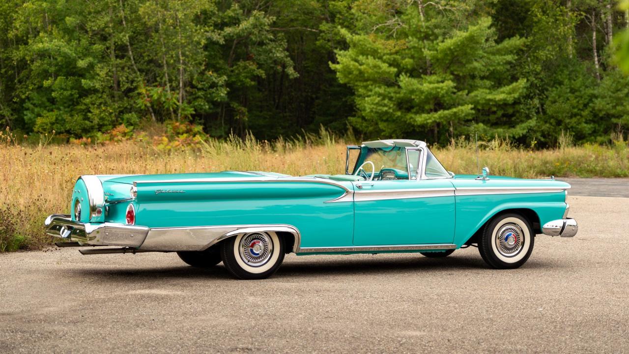 1959 Ford Galaxie V8 Skyliner Hard Top Convertible