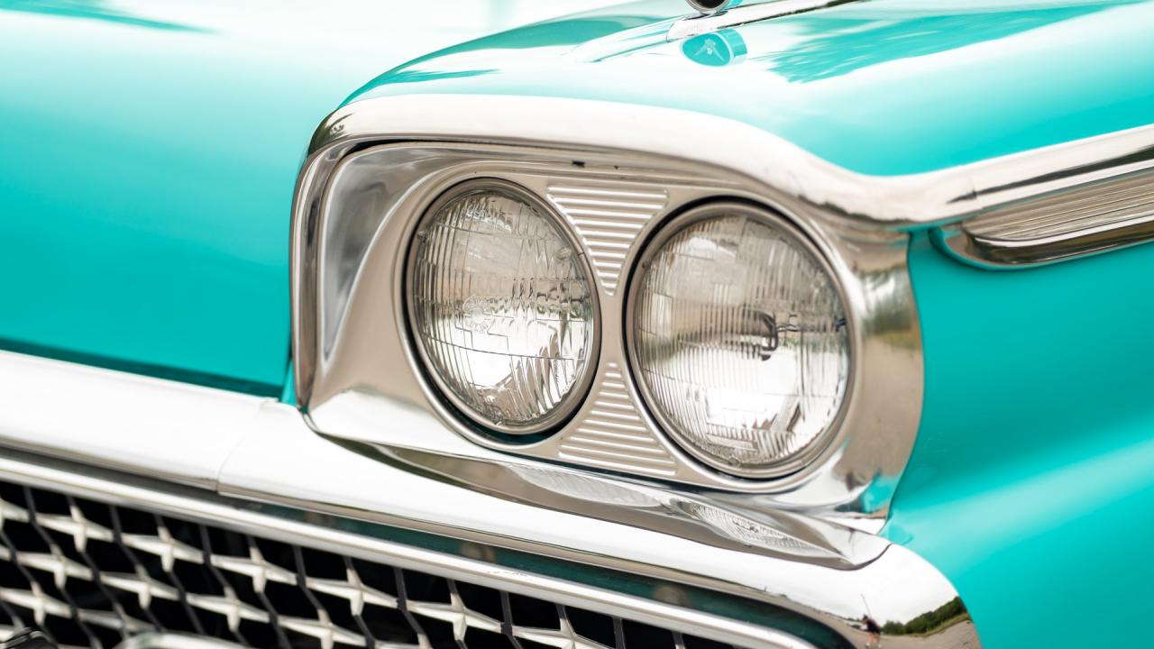 1959 Ford Galaxie V8 Skyliner Hard Top Convertible