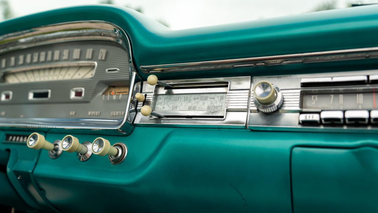 1959 Ford Galaxie V8 Skyliner Hard Top Convertible