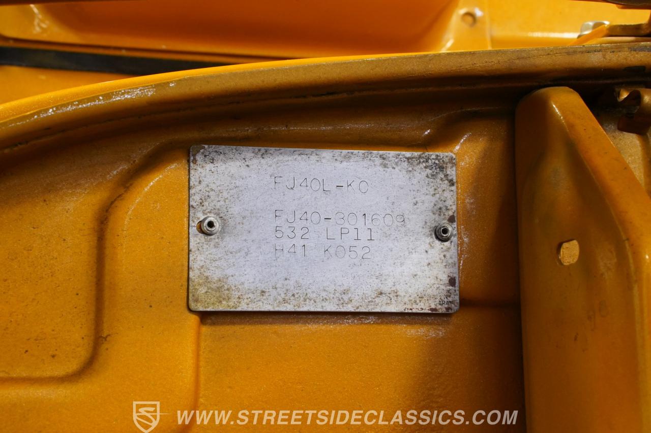 1979 Toyota FJ40 Land Cruiser