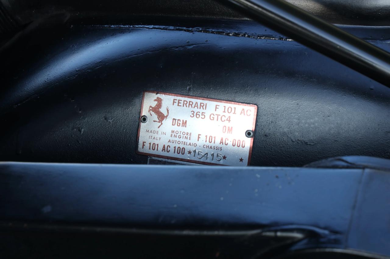 1972 Ferrari 365 GTC/4 &ldquo;with attractive older documentation&rdquo;