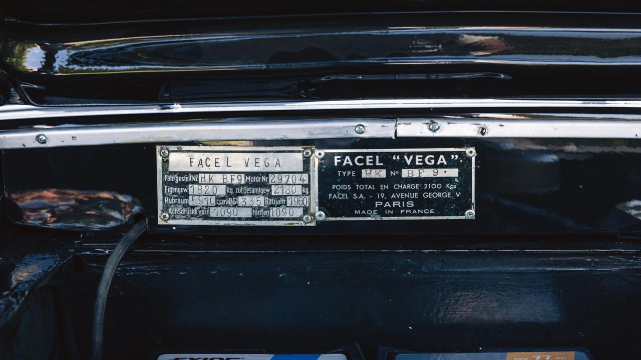 1960 Facel Vega HK500