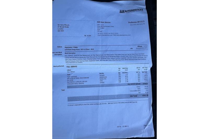 2013 Land Rover Range Rover