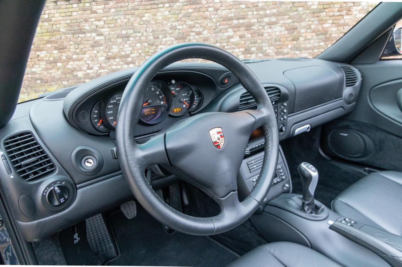 2003 Porsche 996 3.6 Carrera 4S Cabriolet with hardtop &ldquo;Less than 35.000 kms&rdquo;