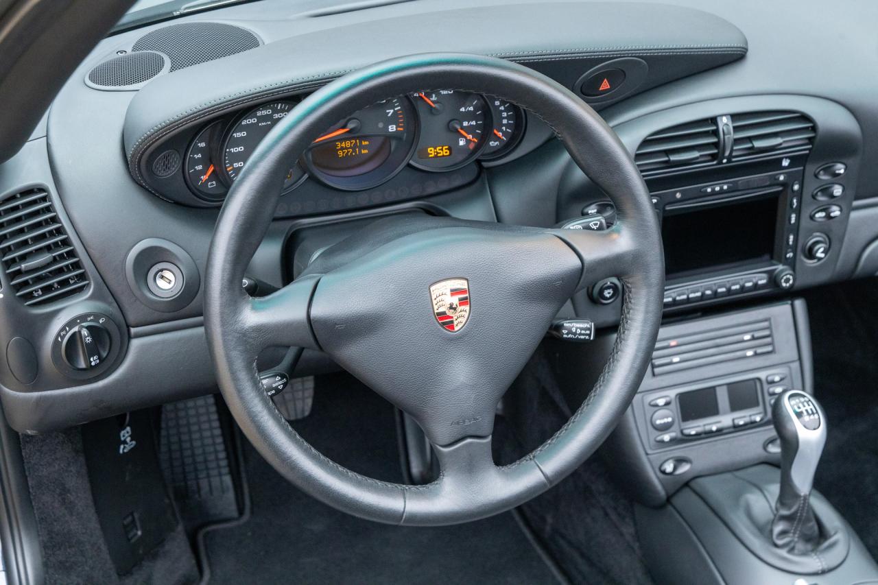 2003 Porsche 996 3.6 Carrera 4S Cabriolet with hardtop &ldquo;Less than 35.000 kms&rdquo;