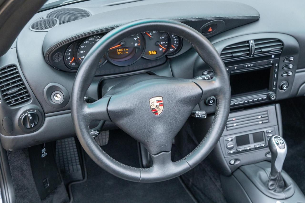 2003 Porsche 996 3.6 Carrera 4S Cabriolet with hardtop &ldquo;Less than 35.000 kms&rdquo;