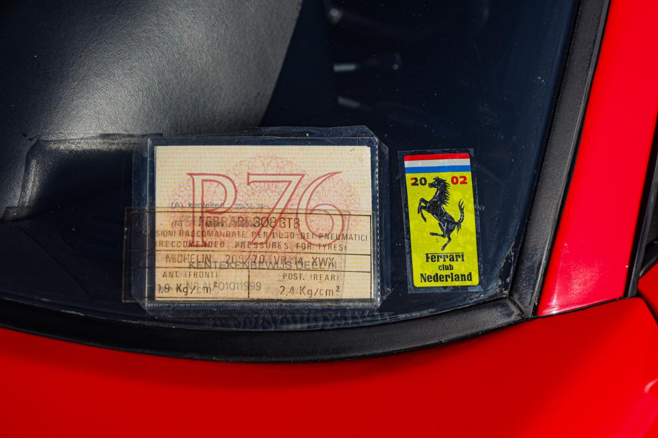 1977 Ferrari 308 GTB Vetroresina &ldquo;A craftsmanship restoration&rdquo;