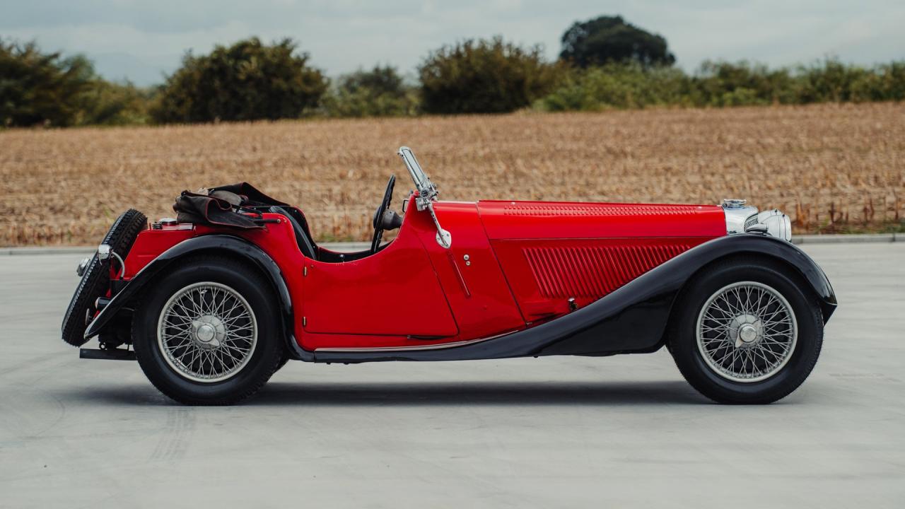 1937 SS Jaguar 100 2 &frac12;-litre Roadster