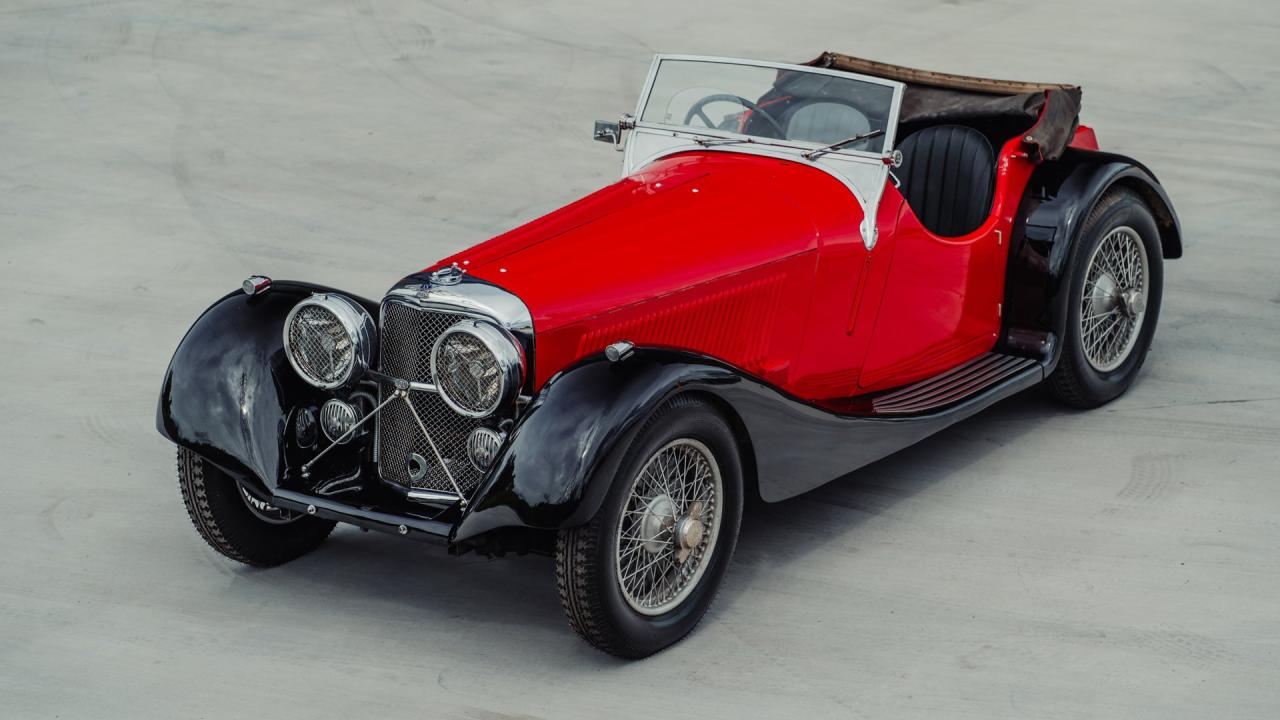 1937 SS Jaguar 100 2 &frac12;-litre Roadster