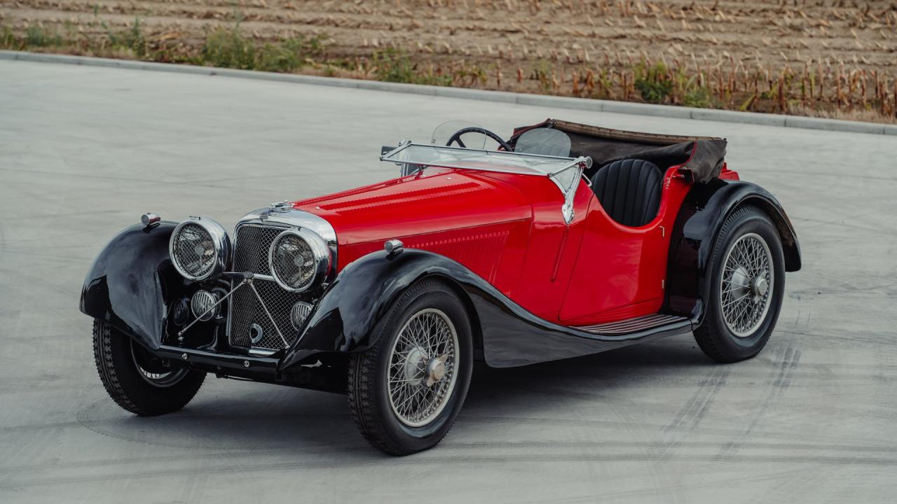 1937 SS Jaguar 100 2 &frac12;-litre Roadster