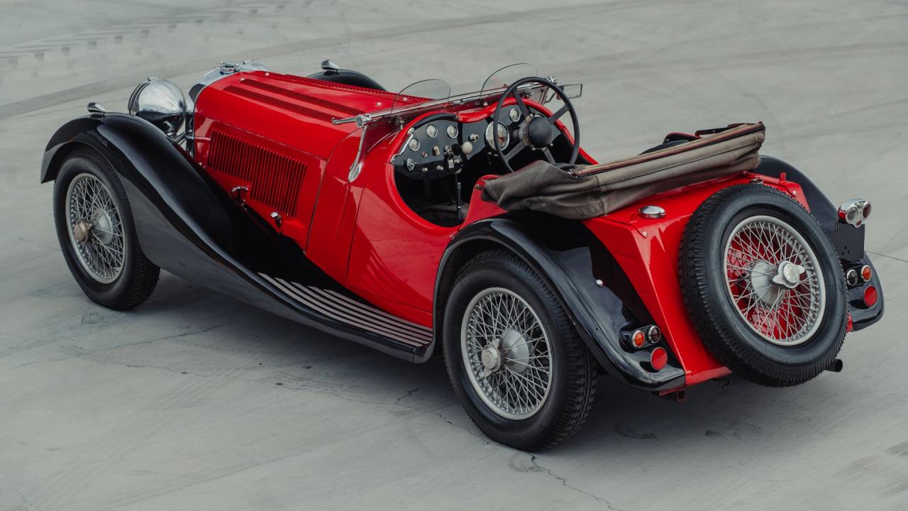 1937 SS Jaguar 100 2 &frac12;-litre Roadster