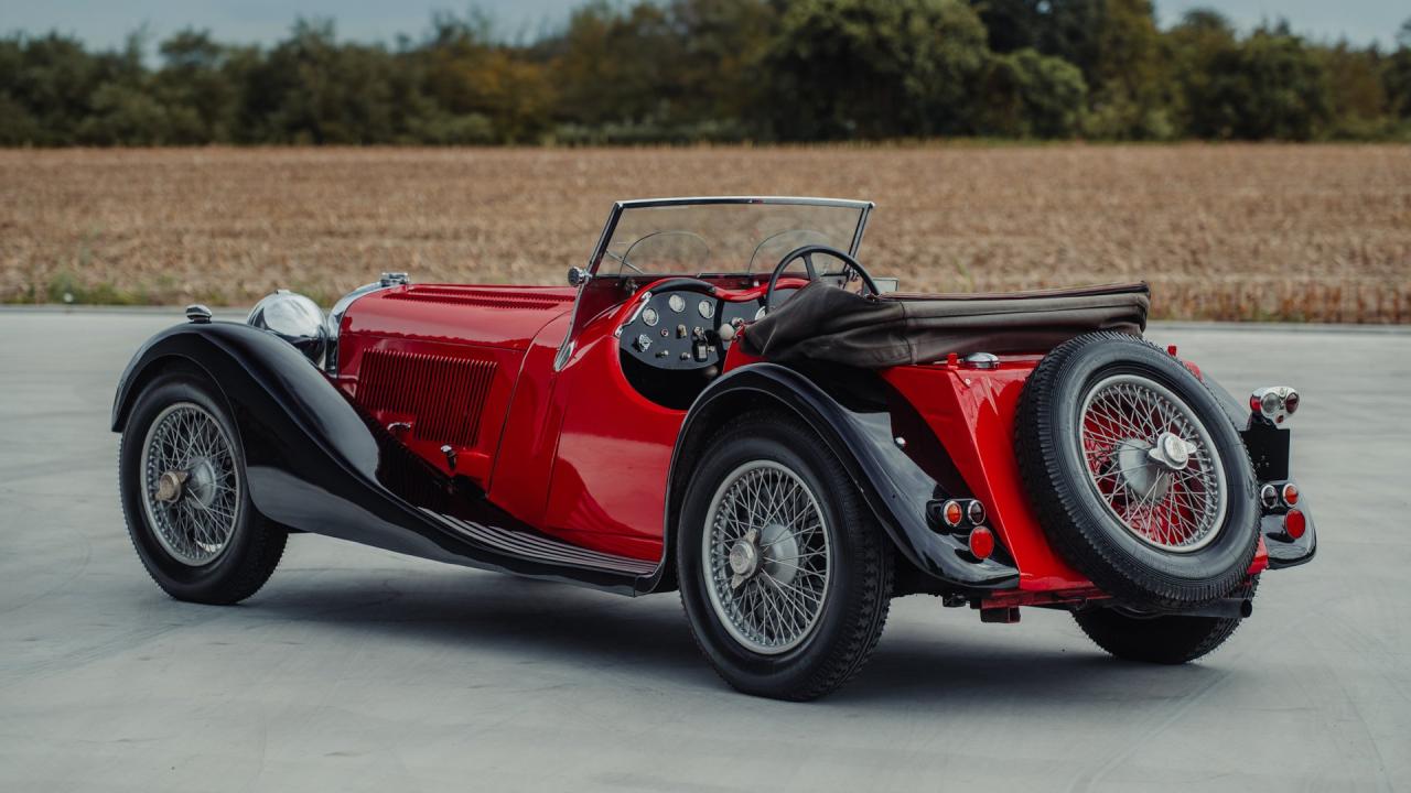1937 SS Jaguar 100 2 &frac12;-litre Roadster