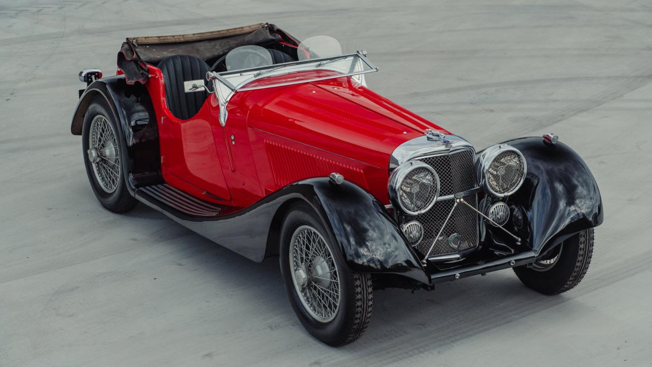 1937 SS Jaguar 100 2 &frac12;-litre Roadster