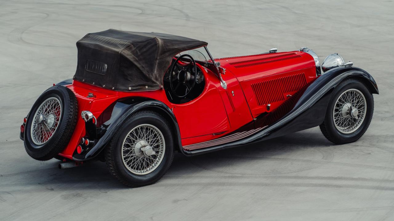 1937 SS Jaguar 100 2 &frac12;-litre Roadster