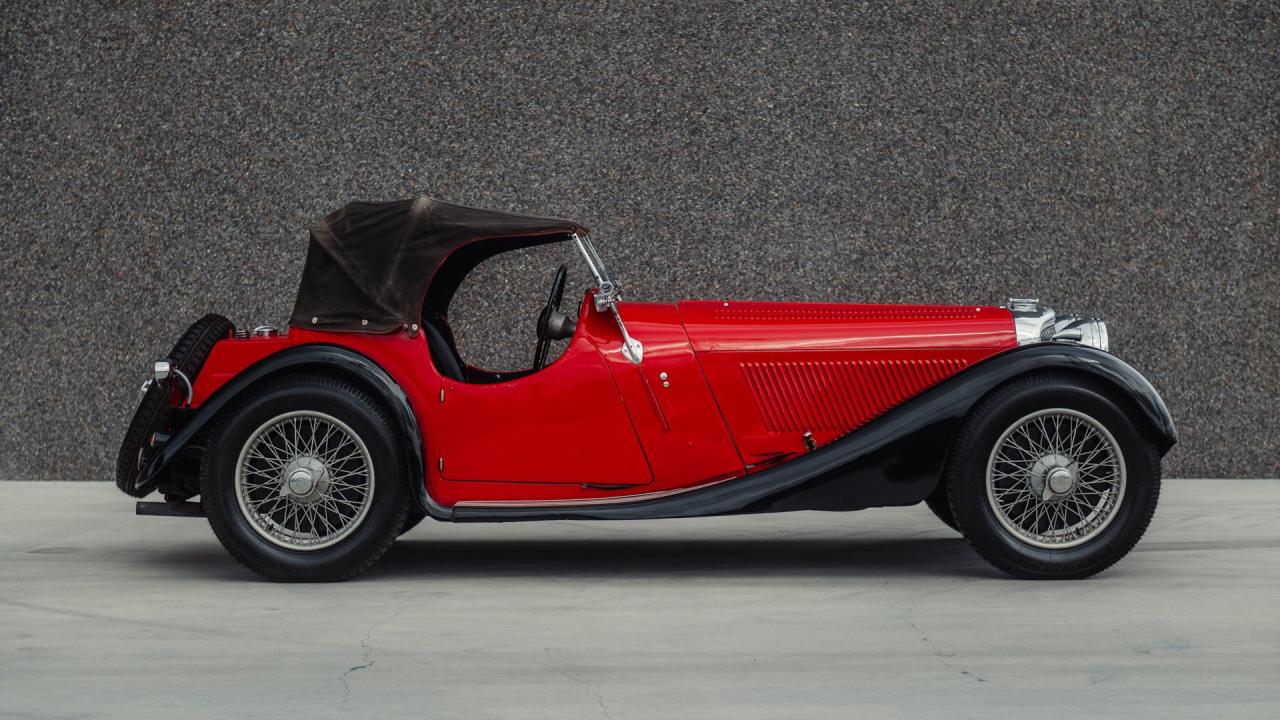 1937 SS Jaguar 100 2 &frac12;-litre Roadster