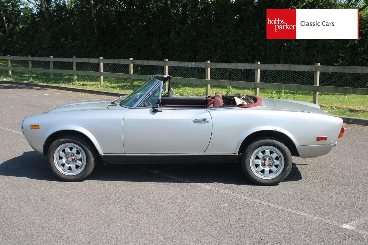 1981 Fiat 124 SPIDER LHD