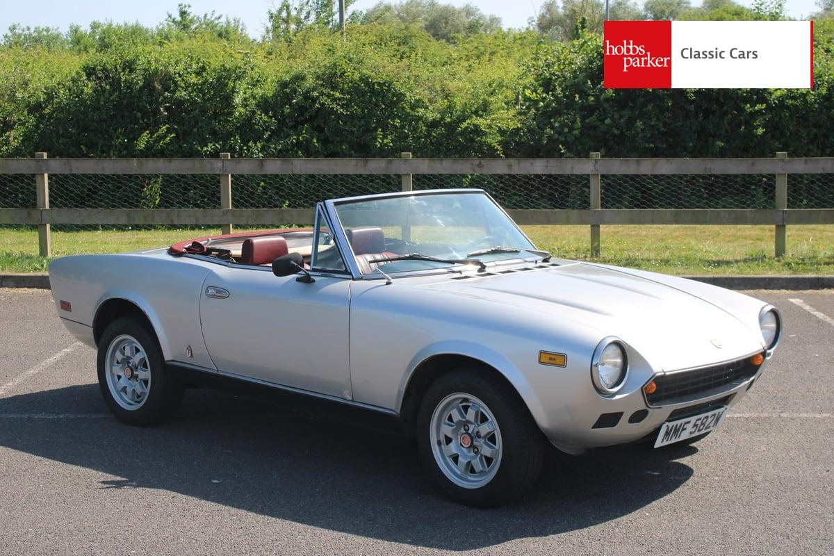 1981 Fiat 124 SPIDER LHD
