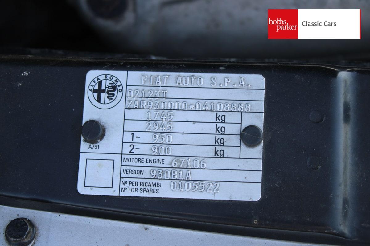 1997 Alfa Romeo 146 1.8 T.SPARK