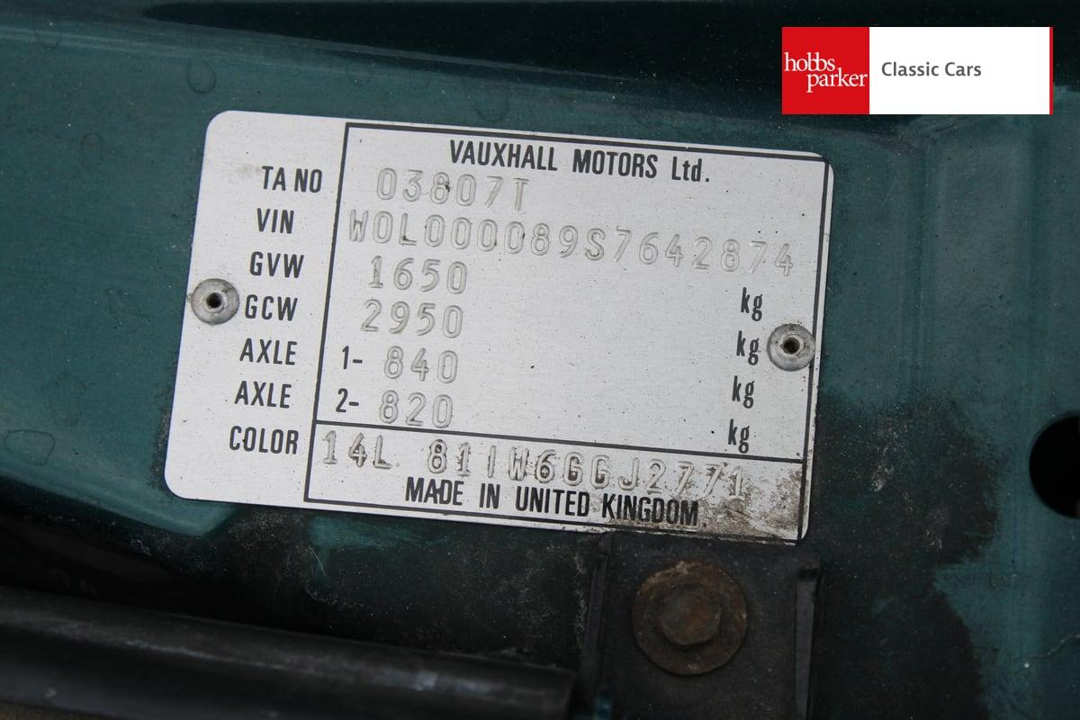 1995 Vauxhall CAVALIER LS 1.8