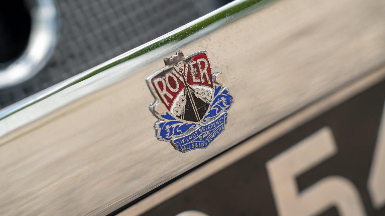 1933 Rover 14/6 Speed Pilot Carbodies Sports Tourer