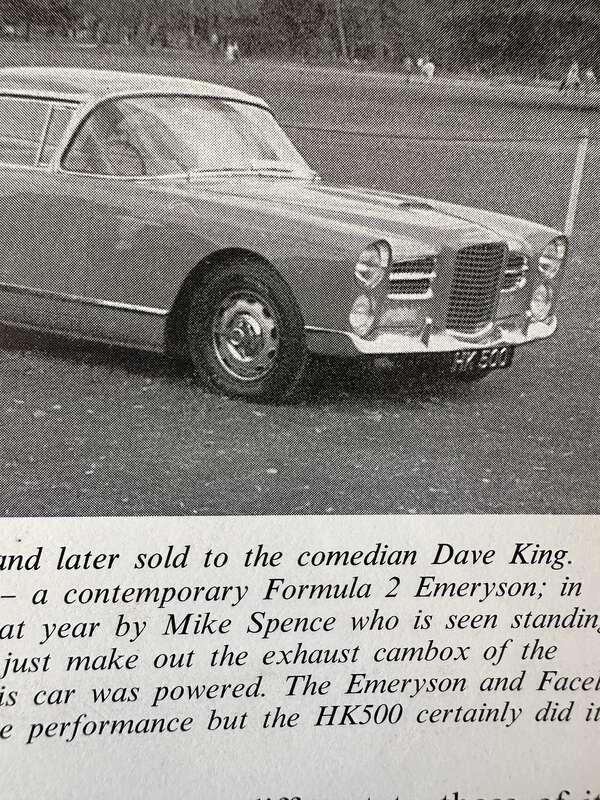 1960 Facel Vega HK500