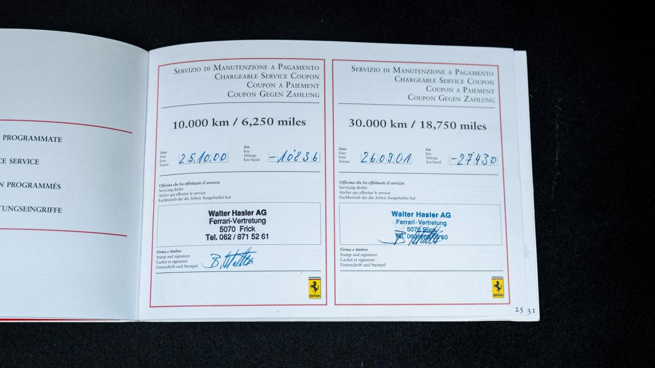 2000 Ferrari 550 Maranello