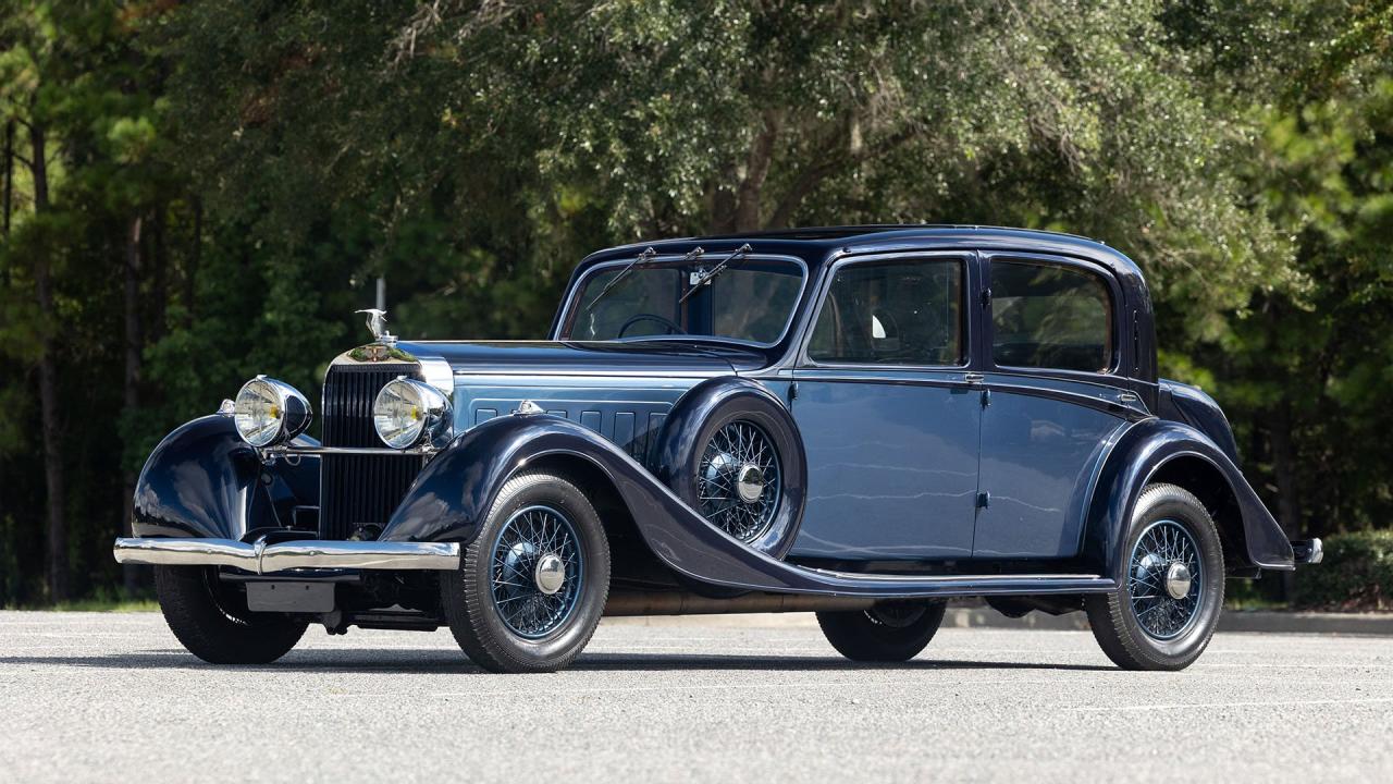 1936 Hispano-Suiza K6 Berline by Vanvooren