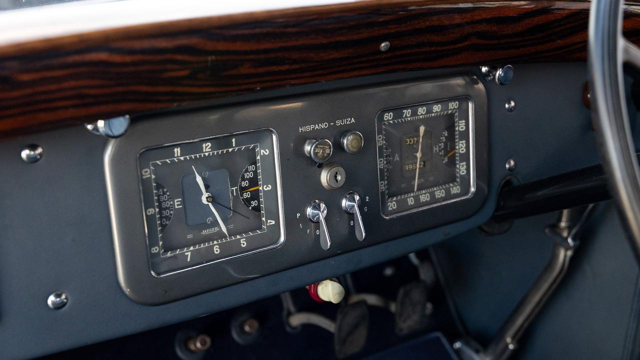1936 Hispano-Suiza K6 Berline by Vanvooren