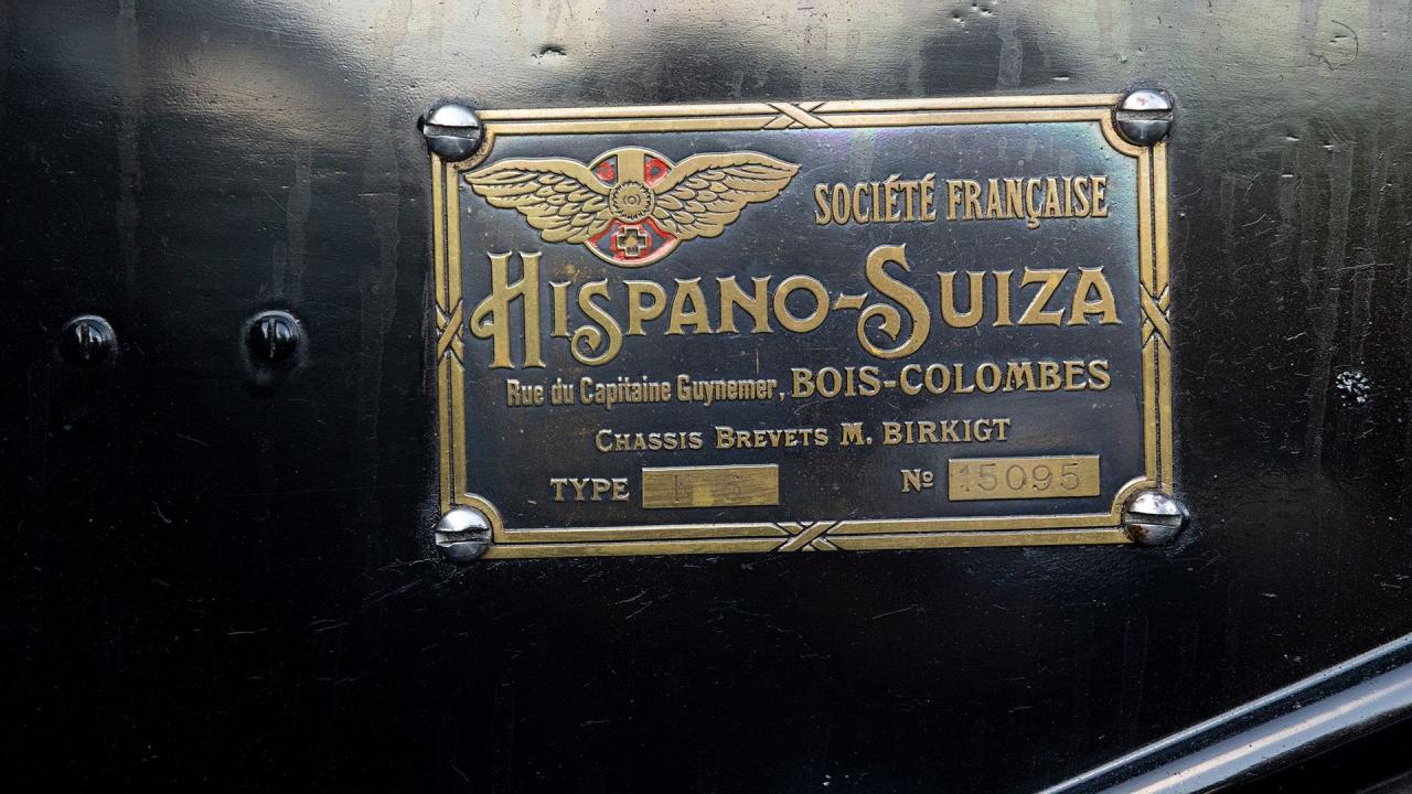 1936 Hispano-Suiza K6 Berline by Vanvooren