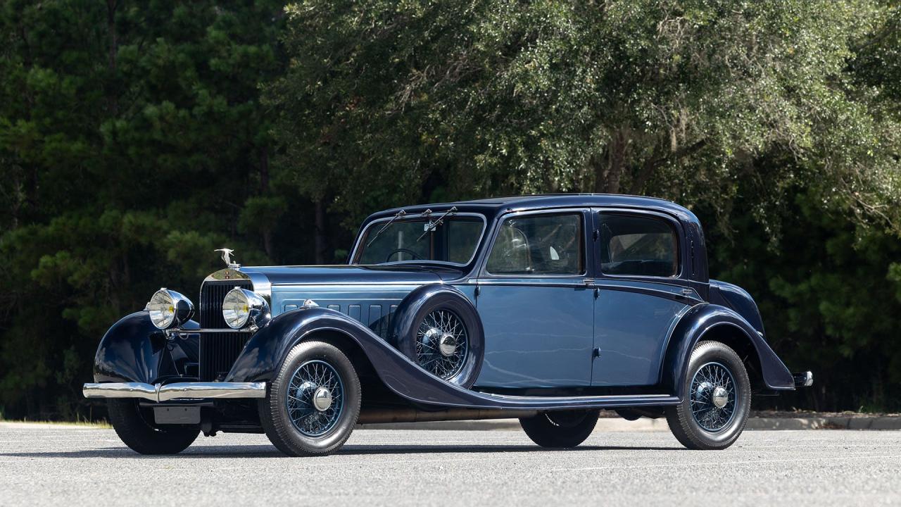 1936 Hispano-Suiza K6 Berline by Vanvooren