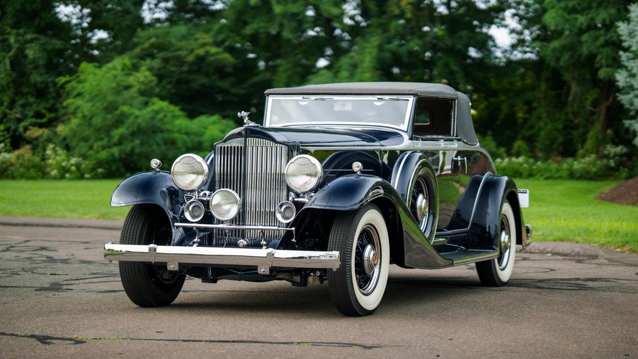 1933 Packard Eight 1001 Coupe-Roadster