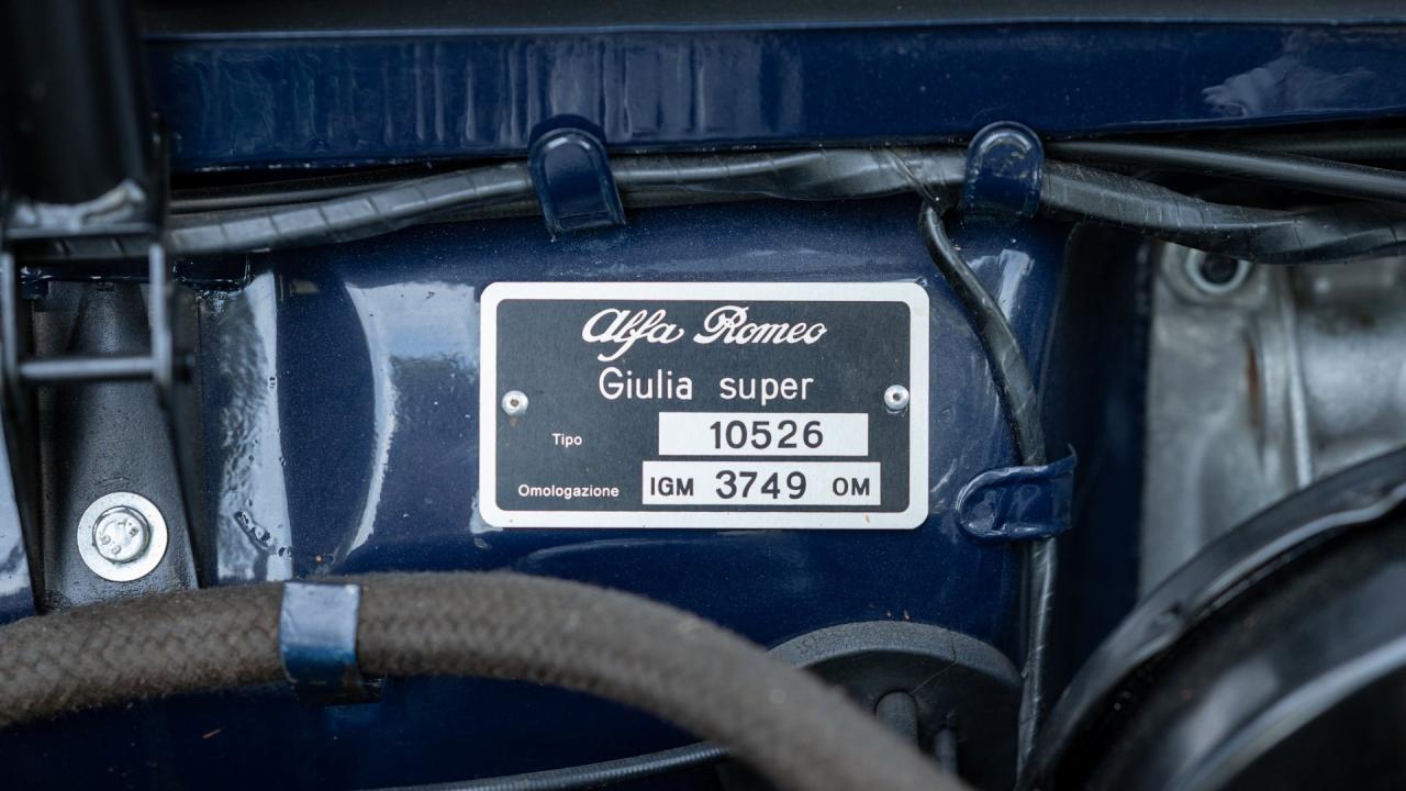 1970 Alfa Romeo Giulia Super