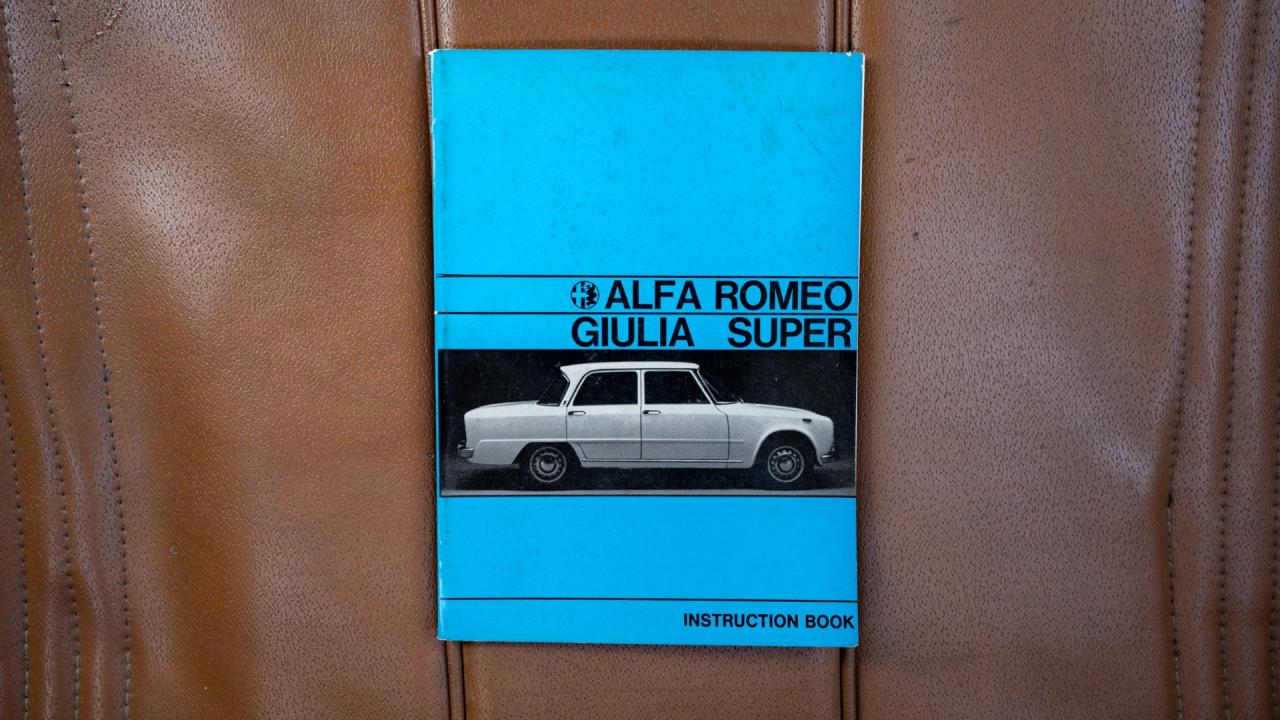 1970 Alfa Romeo Giulia Super