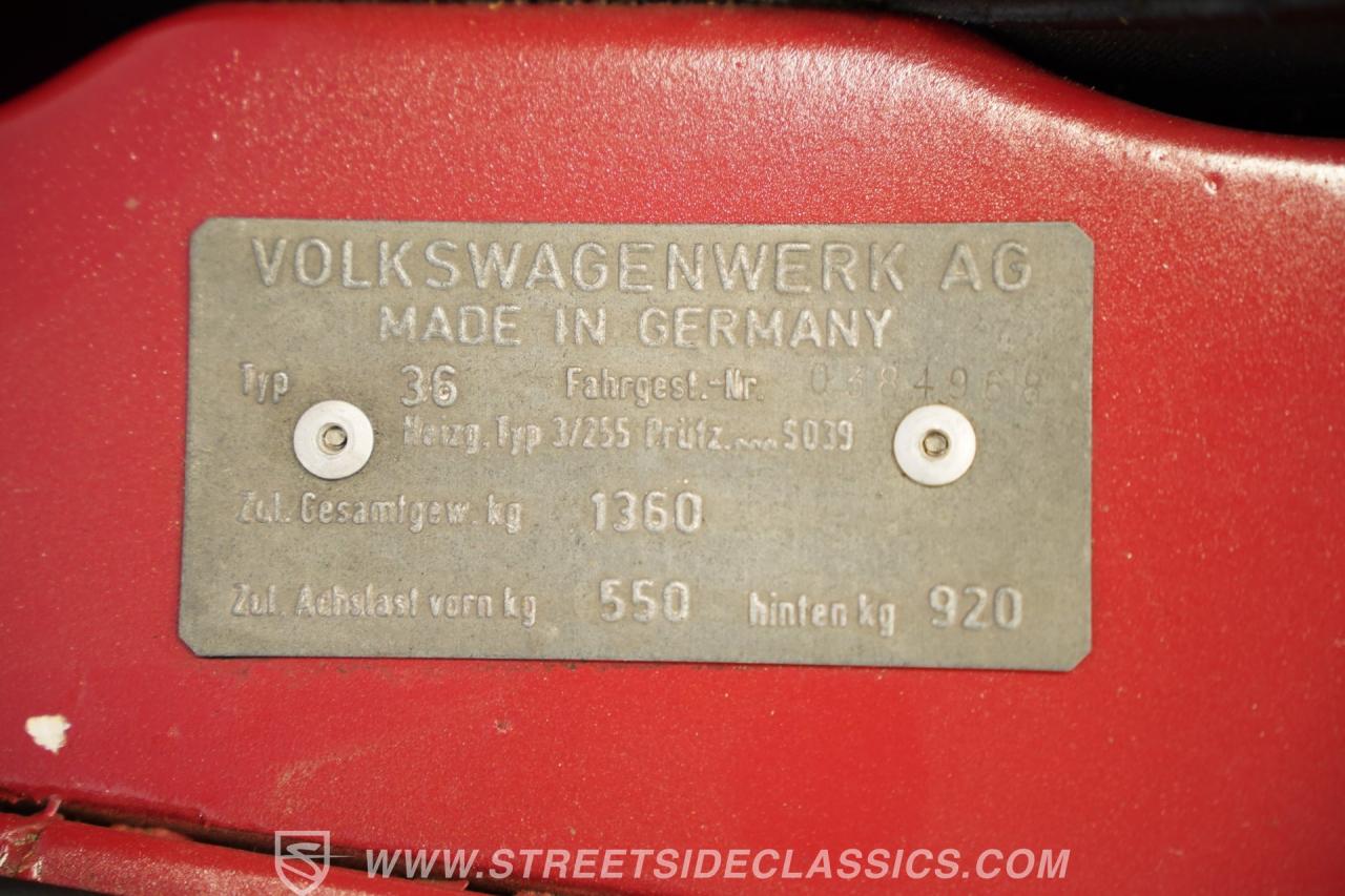 1964 Volkswagen Type 3 Notchback