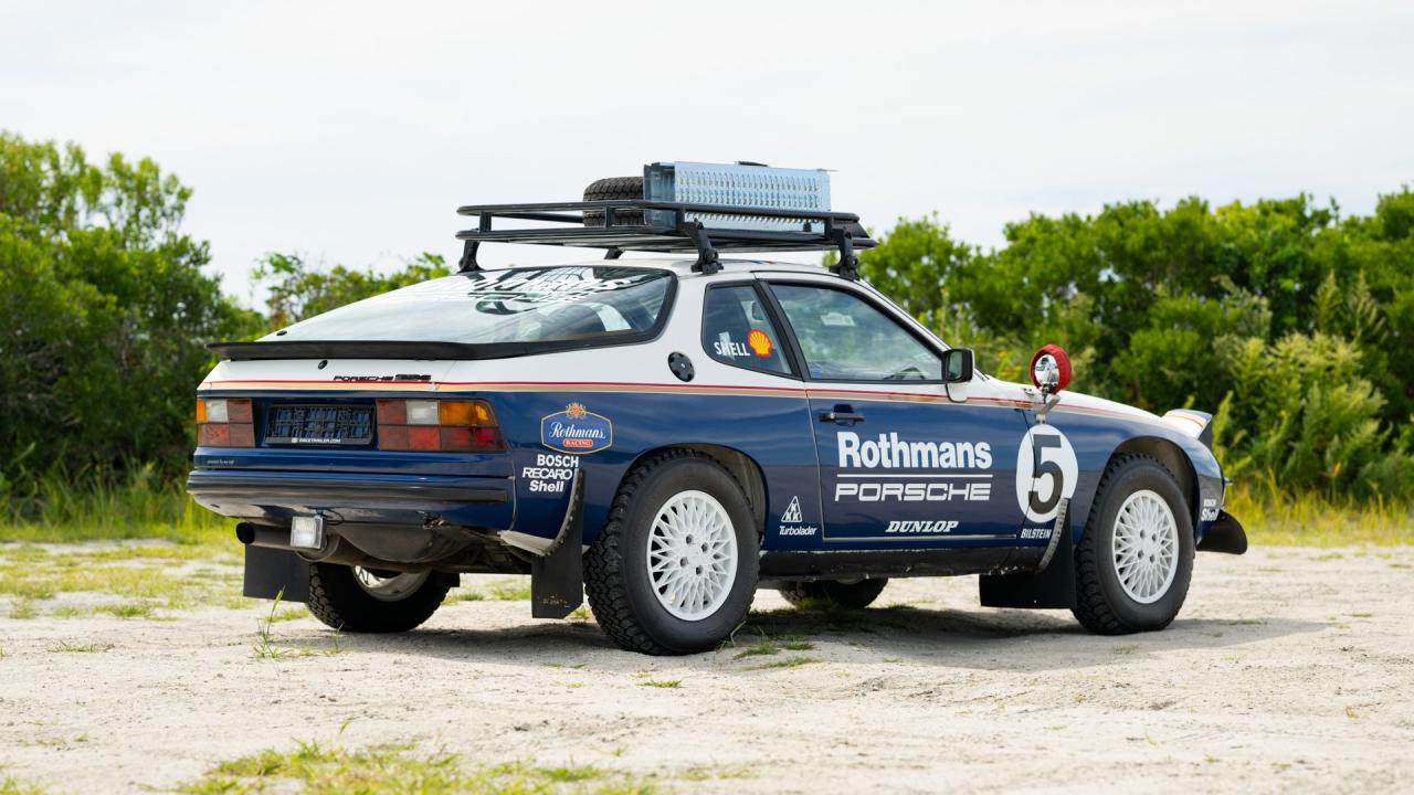 1978 Porsche 924 Rothmans Safari Tribute