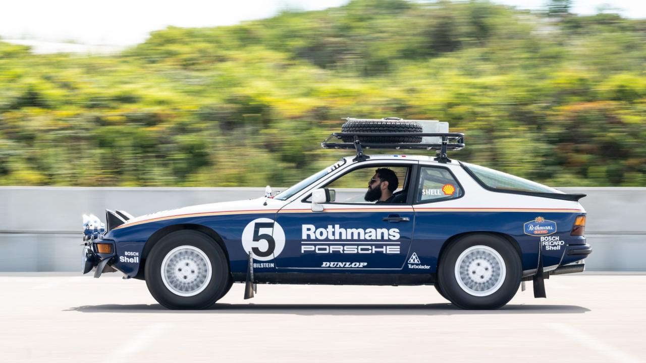 1978 Porsche 924 Rothmans Safari Tribute
