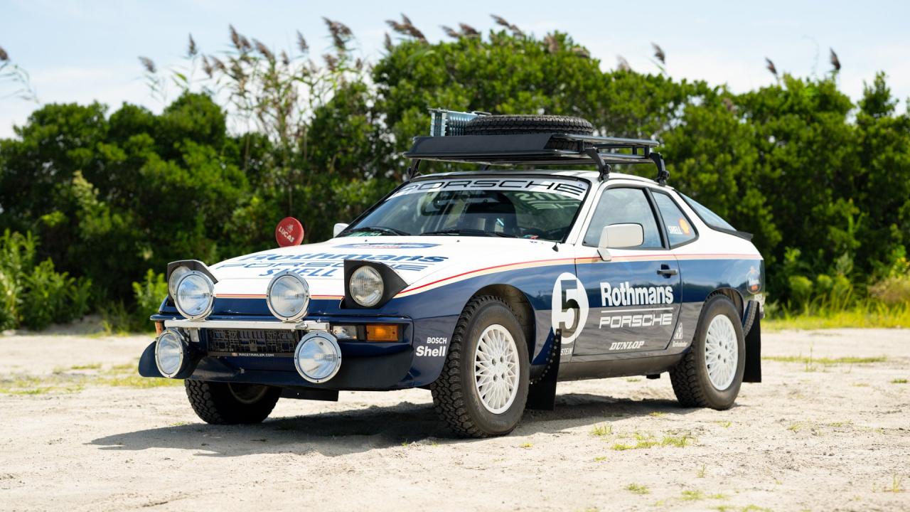 1978 Porsche 924 Rothmans Safari Tribute
